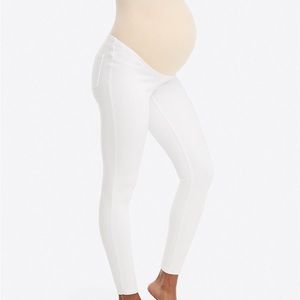 Spanx white Mama Ankle Jean-Ish® Leggings